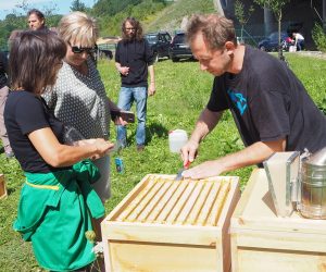 Varroa-Tag am Lehrbienenstand Silberberg