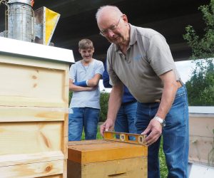 Varroa-Tag am Lehrbienenstand Silberberg
